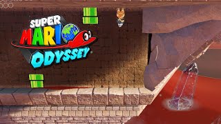 Super Mario Odyssey  Sand Kingdom  Secret of the Inverted Mural  36880  100 Walkthrough [upl. by Claudianus]