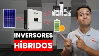 ☀️ Funcionamiento de los Inversores Solares Híbridos Autoconsumo Fotovoltaico [upl. by Yruam]