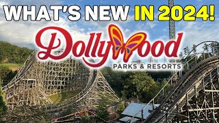 Whats NEW At Dollywood In 2024  Pigeon Forge Tennessee [upl. by Zarla]