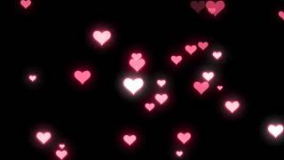 Heart Background Dark Pink  Heart Overlay  Love Background  HD Overlays  HD background [upl. by Yuhas]