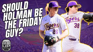 LSU Baseball  Should Luke Holman Replace Thatcher Hurd as the Friday Starter [upl. by Jecoa]