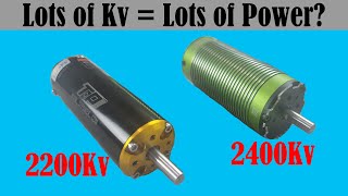 Does a Higher Brushless Motor Kv Provide a Higher Power Output [upl. by Leacock171]