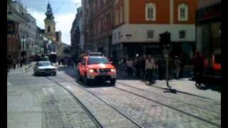 Einsatzfahrt IF 2 der Berufsfeuerwehr Linz [upl. by Camellia]