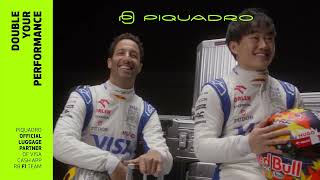 Piquadro  Daniel Ricciardo amp Yuki Tsunoda Long Version [upl. by Esened]