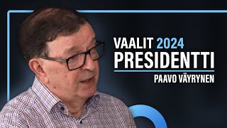 Presidentinvaalit 2024 Paavo Väyrynen  Puheenaihe 400 [upl. by Viquelia]