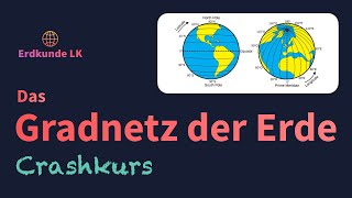 Das Gradnetz der Erde  Klausurtipps Erdkunde [upl. by Brodsky]