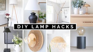 TOP TEN DIY LAMP IDEAS  DIY IKEA HACK  DIY THRIFT FLIP LAMPS [upl. by Aramal]