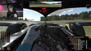 What if you turn on the BRAKE MAGIC when driving the Mercedes W12 on iRacing [upl. by Aniuqahs]