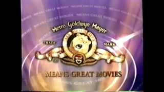 MGM Means Great Movies 2000 Promo VHS Capture [upl. by Electra926]