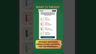 Thesis Nootropics Review  How to Use [upl. by Yduj375]