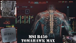 MSI B450 TOMAHAWK MAX กับ RYZEN 5 3600X  024600  000626 [upl. by Narut278]