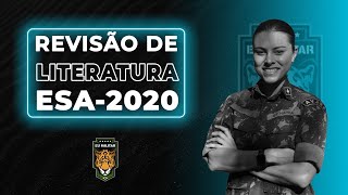 Revisão de LITERATURA  ESA 2020  Eu Militar [upl. by Wagoner]