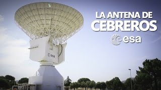 La antena de la ESA en Cebreros  ESA antenna in Cebreros Spain [upl. by Cralg]