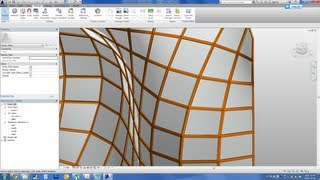 Revit Tips  Clean Mullion Joint at Double Curved Curtain Wall [upl. by Duthie]