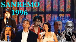 SANREMO 1996 TUTTE LE CANZONI RON SYRIA CARMEN CONSOLI [upl. by Miza321]