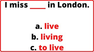 English Grammar Quiz Gerund vs Infinitive  Whats The Difference  English MasterClass [upl. by Allie]