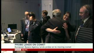 Philae Landing BBC Interview with Emily Lakdawalla [upl. by Nilya]