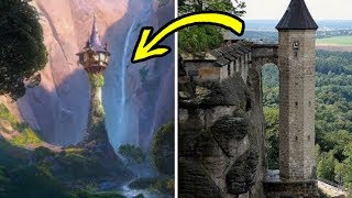 15 Disney Locations That Exist In Real Life [upl. by Jehoash598]