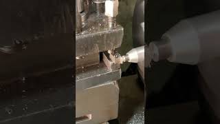 Metal Cutting in Parting Tool youtubeshorts automachine metalcuttingtools shortvideo [upl. by Aylad]