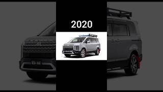 evolution of mitsubishi delica 19682023 shorts mitsubishi tranding allcaravailable [upl. by Nevet]