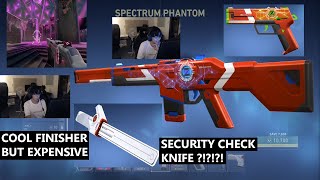 TenZ Reacts To The VALORANT NEW SPECTRUM SKIN BUNDLE  PHANTOM MELEE CLASSIC GUARDIAN [upl. by Annoj]