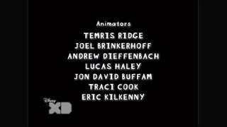 Hoops and Yoyo Haunted Halloween Credits on Disney XD 2013 [upl. by Orrocos]