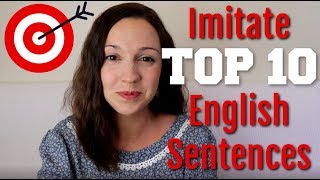 How to Pronounce TOP 10 English Sentences [upl. by Yunick]