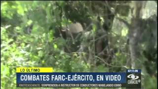 Guerrillera grabó paso a paso un ataque de las FARC [upl. by Clarkson]