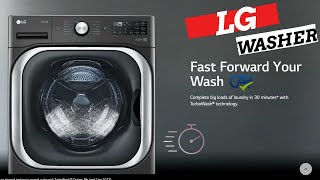 WASHER MEGA CAP smart wifi enabled with turbo wash top washer in 2022 [upl. by Amargo]