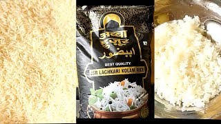 Lacekari kolam rice review [upl. by Assirral339]