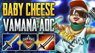 WHEN TANKS DO DAMAGE Vamana ADC Gameplay SMITE Ranked Conquest [upl. by Airbmac]