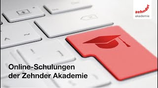 OnlineSchulungen der Zehnder Akademie [upl. by Aleik]