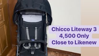 Chicco Liteway 3 Stroller [upl. by Ellemrac546]