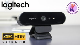 Всё о вебкамере Logitech BRIO 4K PRO  4K [upl. by Gnuh]