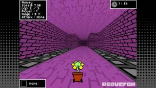 Flowey gameplay  Undertale Racer Underracer [upl. by Cartie]