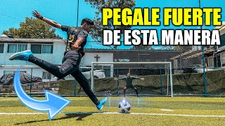 APRENDE 5 TIPS PARA PEGARLE FUERTE Y COMO CRACK AL BÁLON ⚽️🚀🤯 [upl. by Benyamin534]