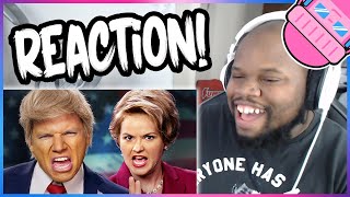 Donald Trump vs Hillary Clinton Epic Rap Battles of History Reaction [upl. by Daniele]