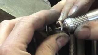 Andrew Berry Jewellery Repair Hints and Tips Resizing and retexturing a wedding band ring [upl. by Rome]