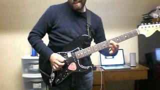 Fender American Special Hss Stratocaster Test DriveSRV style [upl. by Josiah]