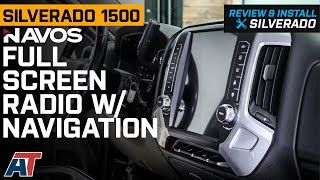 20162018 Silverado Navos Full Screen OEStyle Radio Upgrade Review amp Install [upl. by Selby]