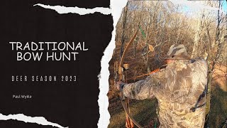 Traditional Bow hunting in WV Archery season 2023 [upl. by Vandyke]