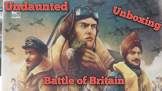 Undaunted Battle of BritainOsprey GamesUnboxing [upl. by Fabria]