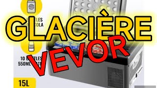 206 GLACIÈRE À COMPRESSEUR VEVOR [upl. by Swagerty911]