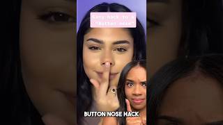 BUTTON NOSE CONTOUR HACK 👃 [upl. by Elenore]