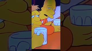 RIP Larry the Barfly aka Larry Dalrymple With Barney at Moes Tavern The Simpsons [upl. by Tebazile]