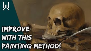 Improve Your Digital Painting Skills FAST  The Gauntlet Method  Digital Painting quotHard Modequot [upl. by Acinonrev]