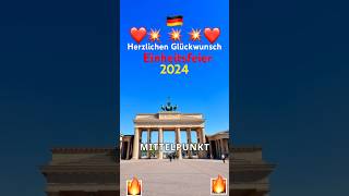 Herzlichen Glückwunsch Einheitsfeierdeutschlandmauerfallshorts03102024maafeier [upl. by Bergh275]