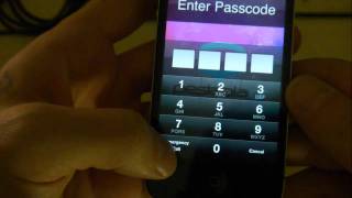 iOS 41 bug allows unlocking iPhone 4 making calls  pestaolagr [upl. by Asil912]