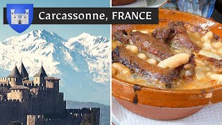 The real Cassoulet cooked quoton locationquot in Carcassonne France [upl. by Annahael406]