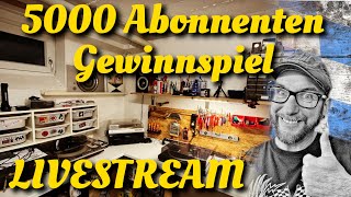 5000 Abonnenten Gewinnspiel  LIVE VERLOSUNG [upl. by Lawford]